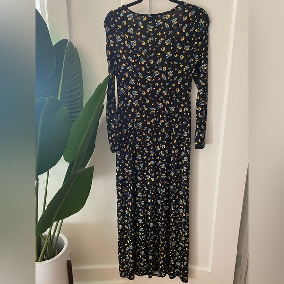 ASOS Design Maternity V-neck Maxi Dress Size 8 - Picture 6 of 7